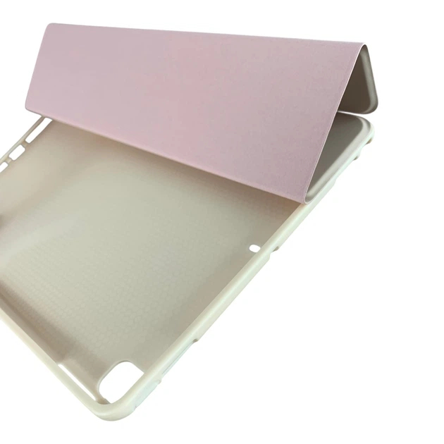 Чехол-книжка Smart Case для Apple iPad 10.2" 2019 бежевая (подставка, микрофибра) - изображение 4