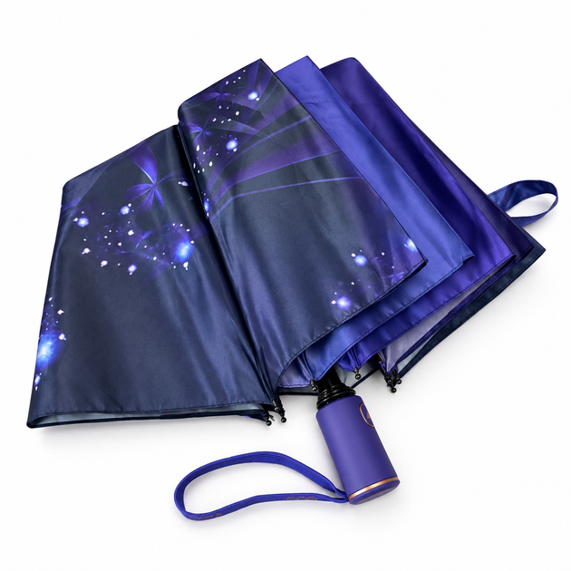 Женский зонт полуавтомат Три Слона 34037 INDIGO Satin, Индиго - Фото 11 Женский зонт полуавтомат Три Слона 34037 INDIGO Satin, Индиго - изображение 11