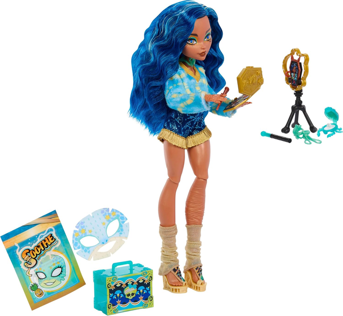 Лялька Монстер Хай Клео Де Ніл Секрети догляду Monster High Self-Scare Secrets Cleo De Nile Mattel (JMG74) (JMG74) - зображення 3