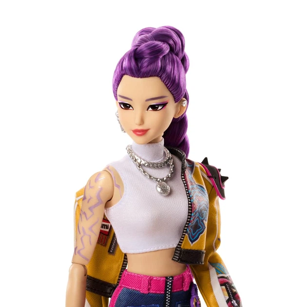 Лялька Румі Кейпоп - мисливиці на демонів Kpop Demon Hunters HUNTR/X Rumi Fashion Mattel (JRN35) (JRN35) - изображение 4