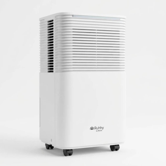 Осушувач повітря Ruhhy DRYZIX Smart WiFi 26498 12 л/добу для квартири будинку до 30 м² 200 Вт конденсаційний вологопоглинач з гігростатом баком 2 л дисплеєм таймером тихою роботою 38 дБ - зображення 7