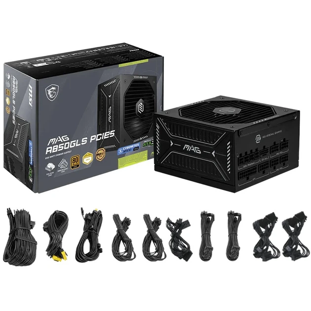 Блок питания MSI MAG A850GLS PCIE5 - изображение 5