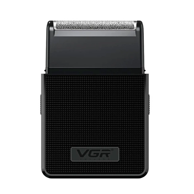 Электробритва шейвер мужская для лица и головы VGR V-376 Black с выдвижным триммером для окантовки - изображение 2