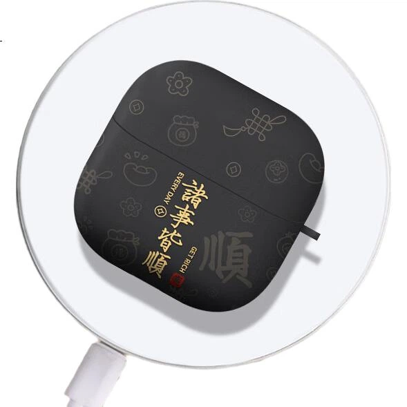 Защитный чехол Yingkaida для Huawei FreeClip2 [Smooth Sailing Black] для беспроводных Bluetooth-наушников 2-го поколения с креплением на ухо, обеспечивающий полное покрытие, противоскользящий, ударопрочный, с креативным мультяшным рисунком. - изображение 3