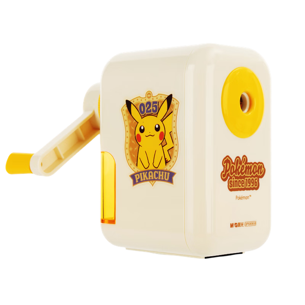 M&G Канцелярські товари Pokemon Collaboration Початкова школа Точилка для олівців Ручна роторна точилка для олівців для ескізів Жовта точилка для олівців QPS906X844 - Фото 4 M&G Канцелярські товари Pokemon Collaboration Початкова школа Точилка для олівців Ручна роторна точилка для олівців для ескізів Жовта точилка для олівців QPS906X844 - зображення 4
