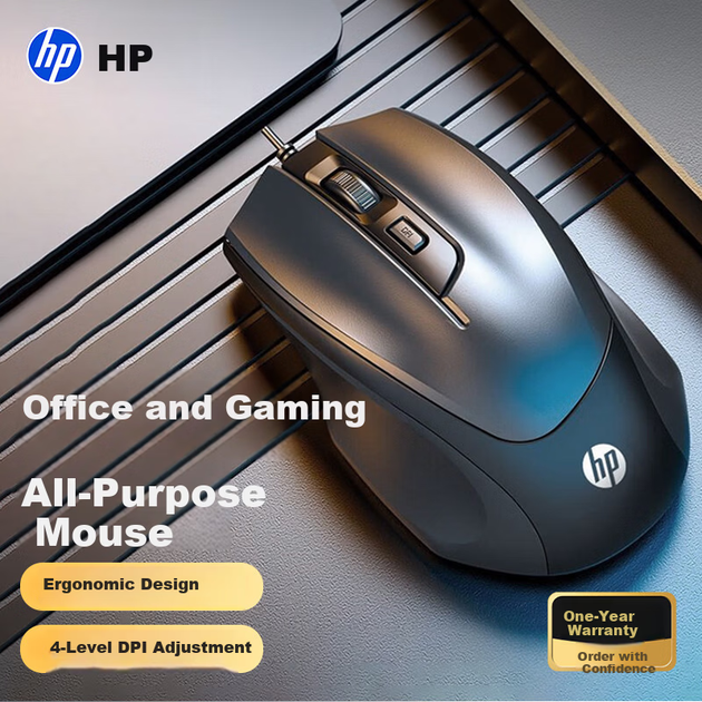 Мышь HP M150 USB Black - Фото 1 Мышь HP M150 USB Black - изображение 1