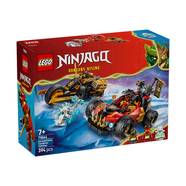 LEGO Ninjago 71864 Комбинированная боевая машина Кая и Коула. Детская игрушка, подарок на день рождения. - изображение 4