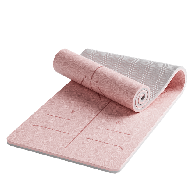 Коврик для йоги Anta Yoga Mat Fitness Mat, нескользящий, ударопрочный, звукоизолирующий, очень широкий, 183x80 см, для начинающих, утолщенный, 8 мм. - изображение 4