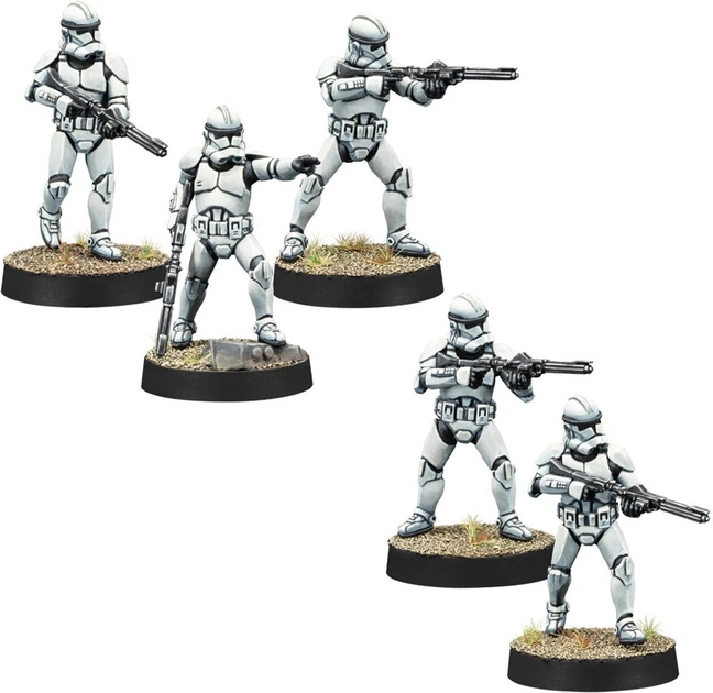 Додаток до настільної гри Atomic Mass Games Star Wars Legion 2.0: Clone Trooper Marksmen (версія англійька) (841333133474) - зображення 2