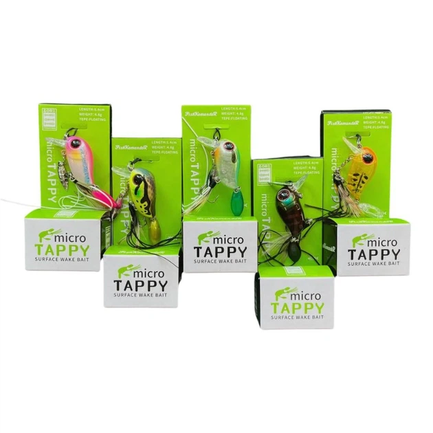 Набор Воблеров Micro Tappy на окуня, щуку ,жереха, головня 5.4см\4.8гр(5шт) (8187-набор 5) - Фото 1 Набор Воблеров Micro Tappy на окуня, щуку ,жереха, головня 5.4см\4.8гр(5шт) (8187-набор 5) - изображение 1