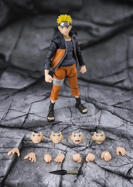 Фигурка Наруто Узумаки Naruto Shippuden S.H. Figuarts Uzumaki Naruto The Power To Unite Action Figure Bandai - изображение 3