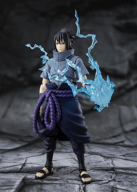 Фігурка Наруто — Саска Утіха Naruto Shippuden S.H. Figuarts Uchiha Sasuke Shinobi Burning Darkness Action Figure Bandai - Фото 4 Фігурка Наруто — Саска Утіха Naruto Shippuden S.H. Figuarts Uchiha Sasuke Shinobi Burning Darkness Action Figure Bandai - зображення 4