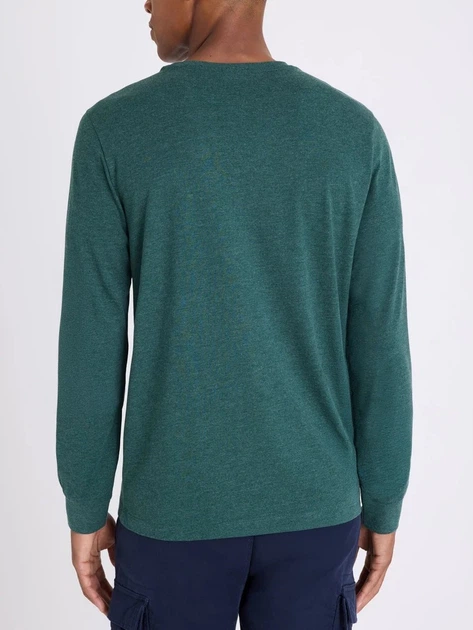 Лонгслів чоловічий U.S. Polo Assn 11T0188-2X00A(WILD TEAL HEATHER) 2XL Зелений (786662754436) - зображення 2