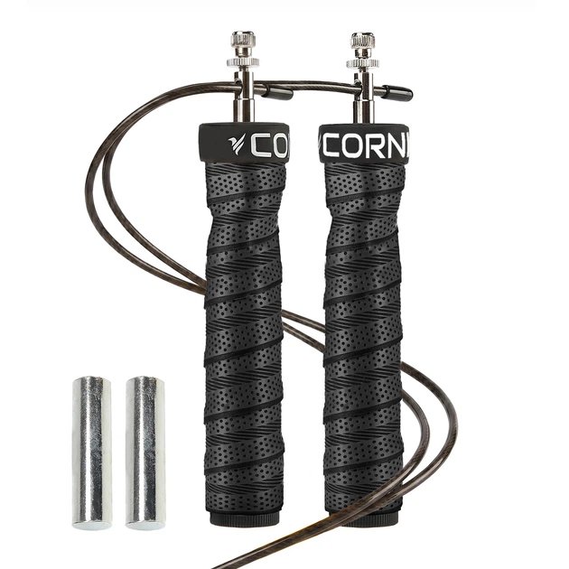 Скоростная скакалка для кроссфита Cornix Speed Rope Pro XR-0524 Black - Фото 1 Скоростная скакалка для кроссфита Cornix Speed Rope Pro XR-0524 Black - изображение 1