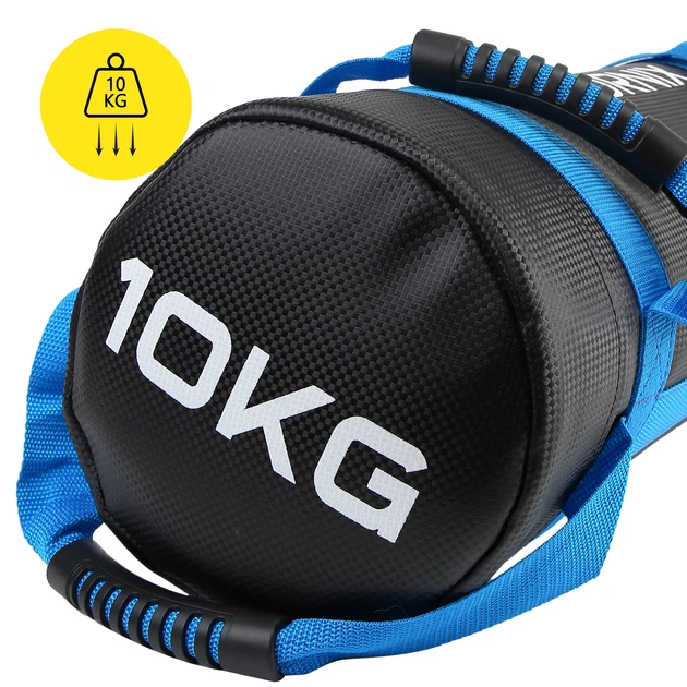 Мішок для кросфіту Cornix 10 кг тренувальний XR-0549 Black/Blue - зображення 9