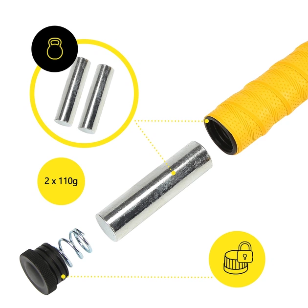 Скоростная скакалка для кроссфита Cornix Speed Rope Pro XR-0521 Yellow - Фото 11 Скоростная скакалка для кроссфита Cornix Speed Rope Pro XR-0521 Yellow - изображение 11