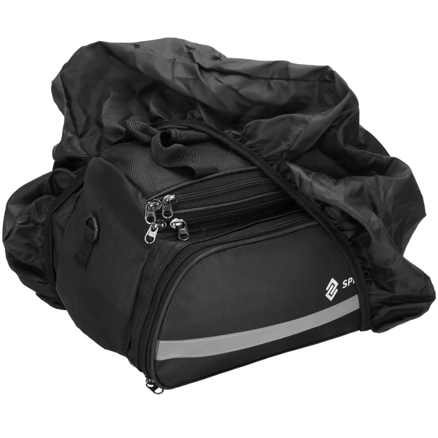 Велосипедная сумка-штаны Springos 8 л BA0091 Black - изображение 16