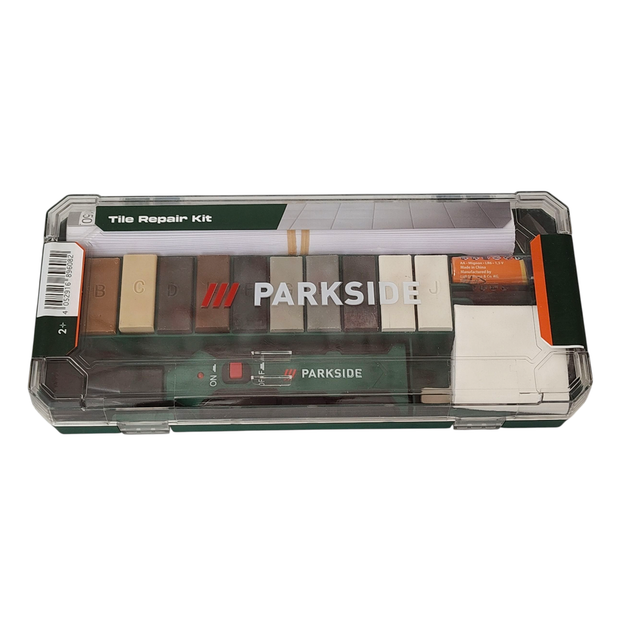 Набір для ремонту плитки, кераміки, каменю та пластику Parkside PFRS 1.5 C5 (11 кольорів, Німеччина) - зображення 7