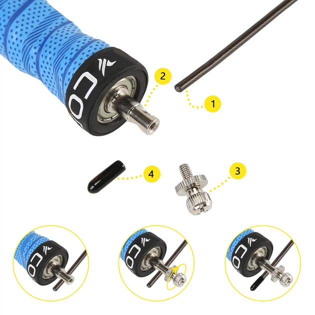 Скоростная скакалка для кроссфита Cornix Speed Rope Pro XR-0522 Blue - Фото 8 Скоростная скакалка для кроссфита Cornix Speed Rope Pro XR-0522 Blue - изображение 8
