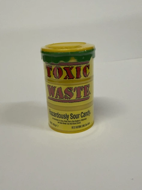 Набор Toxic Waste Лютый Токс (Кисли Конфеты Yellow + Green +Blue+ Orange Nuclear Fusion + Purple + Red Sour Candy - Фото 7 Набор Toxic Waste Лютый Токс (Кисли Конфеты Yellow + Green +Blue+ Orange Nuclear Fusion + Purple + Red Sour Candy - изображение 7