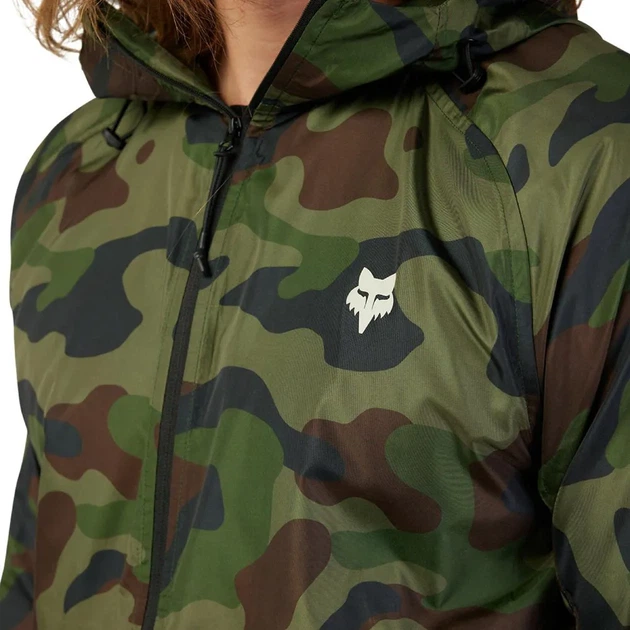 Ветровка Fox Head Windbreaker Camo зелёная, размер M - изображение 4