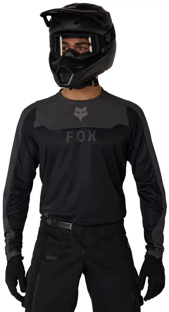 Джерси Fox Ranger Off-Road Black XL черное drirelease длинный рукав эндуро - изображение 5