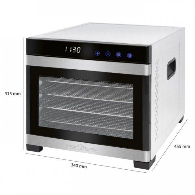 Сушка для фруктов и овощей Profi Cook PC-DR 1218 дегидратор на 6 полок с таймером 650 Вт (21174798) - изображение 2
