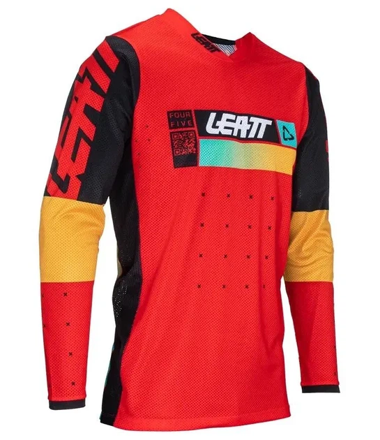Джерси мотокроссовое Leatt Moto 4.5 Lite красное, размер M - Фото 3 Джерси мотокроссовое Leatt Moto 4.5 Lite красное, размер M - изображение 3