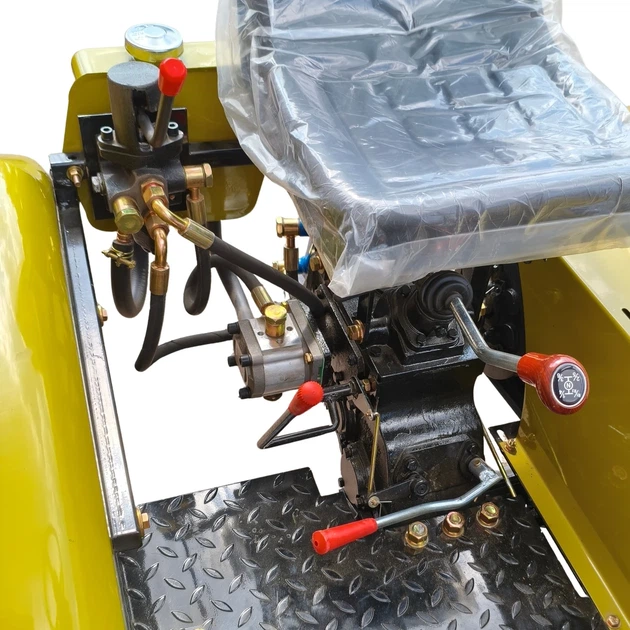 Мототрактор DOZER D161 дизельный 16 л.с. с фрезой в комплекте - изображение 14