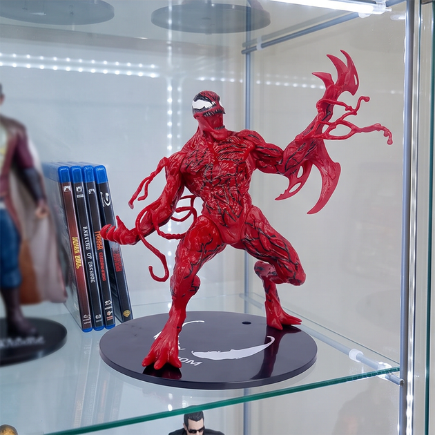 Фигурка аниме Карнадж, коллекционная статуэтка Marvel Веном 20 см из ПВХ, подарочная фигурка для детей Красный - Фото 2 Фигурка аниме Карнадж, коллекционная статуэтка Marvel Веном 20 см из ПВХ, подарочная фигурка для детей Красный - изображение 2
