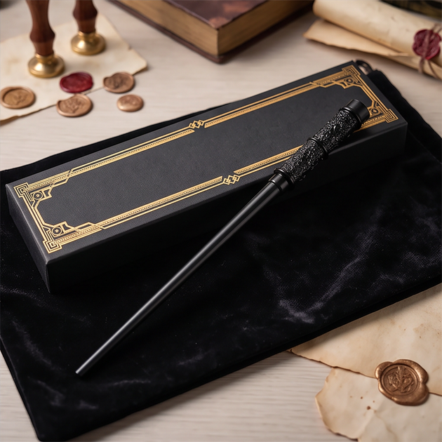 Чарівна палочка Magic Wand , паличка Северуса снейпа подарунковий набір чарівна палочка з ефектом вогню - Фото 3 Чарівна палочка Magic Wand , паличка Северуса снейпа подарунковий набір чарівна палочка з ефектом вогню - зображення 3