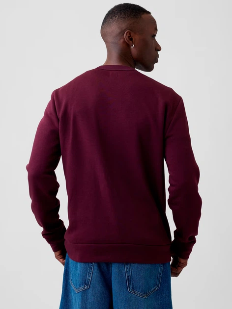 Свитшот на флисе мужской GAP 159243059 2XL Бордовый (1162423250) - Фото 2 Свитшот на флисе мужской GAP 159243059 2XL Бордовый (1162423250) - изображение 2