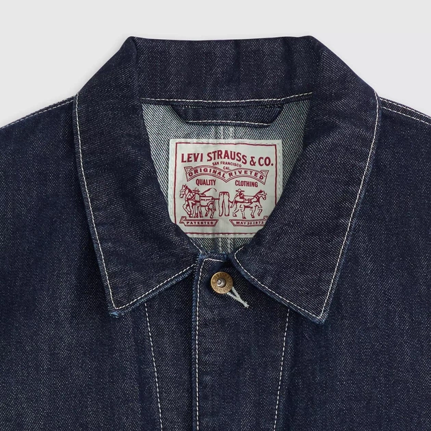 Джинсовая куртка мужская Levi`s 182203080 L Синяя (1162440182) - Фото 6 Джинсовая куртка мужская Levi`s 182203080 L Синяя (1162440182) - изображение 6