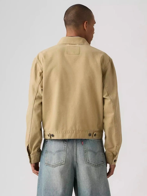 Джинсовая куртка мужская Levi`s 524465826 L Бежевая (1162687083) - Фото 2 Джинсовая куртка мужская Levi`s 524465826 L Бежевая (1162687083) - изображение 2