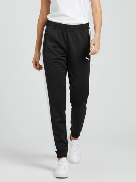 Спортивные штаны женские Puma T7 Knitted Pants 69246701 L Черные (4069162204585) - Фото 1 Спортивные штаны женские Puma T7 Knitted Pants 69246701 L Черные (4069162204585) - изображение 1