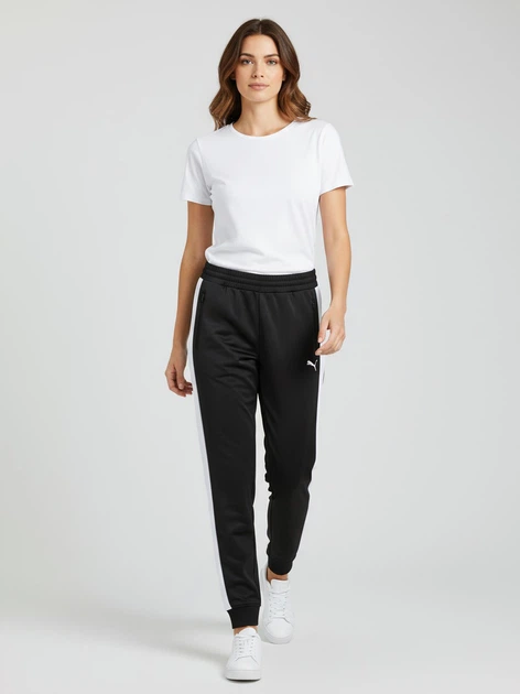 Спортивные штаны женские Puma T7 Knitted Pants 69246701 M Черные (4069162204592) - Фото 2 Спортивные штаны женские Puma T7 Knitted Pants 69246701 M Черные (4069162204592) - изображение 2