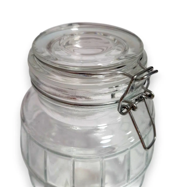 Банка для хранения продуктов Kamille KM-9213 3 л из боросиликатного стекла с герметичной крышкой - изображение 5