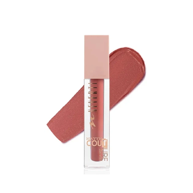 Помада для губ рідка матова Neverti Matte Couture Liquid NP804 №107 Насичений рожево-теракотовий, 4,5 мл - Фото 2 Помада для губ рідка матова Neverti Matte Couture Liquid NP804 №107 Насичений рожево-теракотовий, 4,5 мл - изображение 2