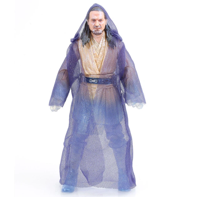 Экшен-фигурка Hasbro Star Wars Obi-Wan Kenobi The Black Series Qui-Gon Jinn Force Spirit (F8202) - изображение 3