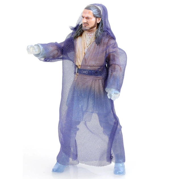 Экшен-фигурка Hasbro Star Wars Obi-Wan Kenobi The Black Series Qui-Gon Jinn Force Spirit (F8202) - изображение 11