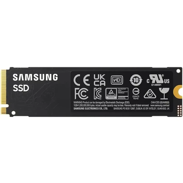 Накопичувач SSD Samsung 990 1TB M.2 NVMe PCIe 4.0 (MZ-V9V1T0BW) - изображение 2
