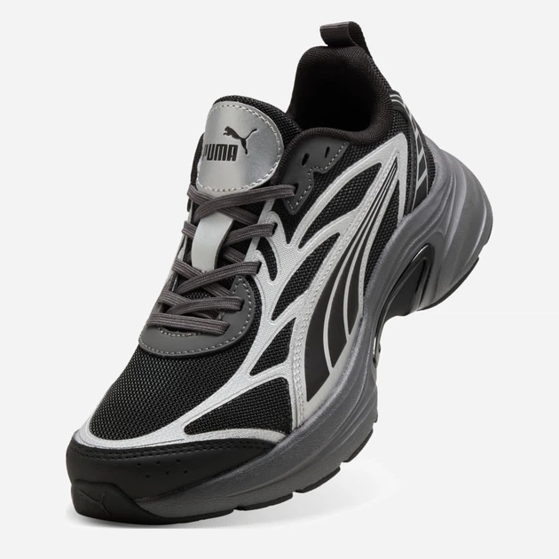 Жіночі кросівки Puma Softride Escalate Reflect-X 40724101 37 (4UK) 23 см Чорний/Сірий (4070032940748) - Фото 4 Жіночі кросівки Puma Softride Escalate Reflect-X 40724101 37 (4UK) 23 см Чорний/Сірий (4070032940748) - зображення 4