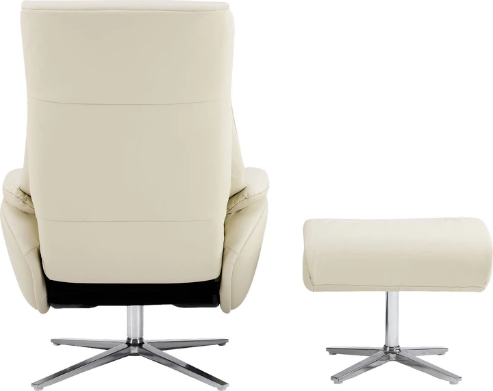 Крісло-реклайнер софа Qlab RC210OT Leather Oatmeal - зображення 6