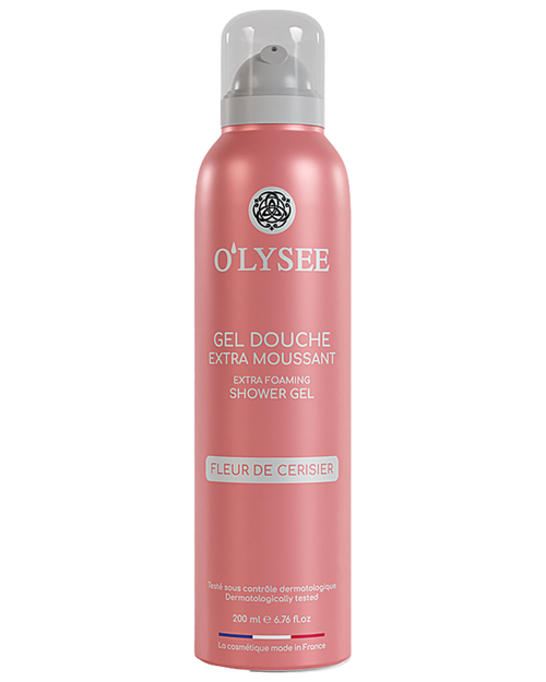 Гель-піна для душа з ароматом квітучої вишні O'LYSEE Extra Foaming Shower Gel Fleur De Cerisier 200 мл (3520710011402) - Фото 1 Гель-піна для душа з ароматом квітучої вишні O'LYSEE Extra Foaming Shower Gel Fleur De Cerisier 200 мл (3520710011402) - изображение 1