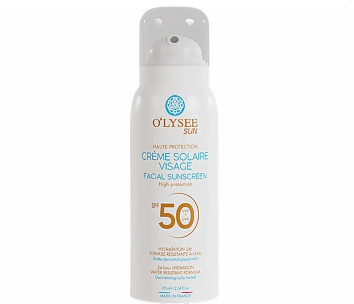 Сонцезахисний крем для обличчя та тіла O'LYSEE Facial Sunscreen SPF 50 75 мл (3520710011570) - Фото 1 Сонцезахисний крем для обличчя та тіла O'LYSEE Facial Sunscreen SPF 50 75 мл (3520710011570) - изображение 1