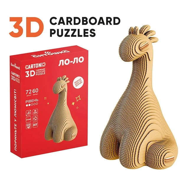 3D-пазл Cartonic Collectible Ло-Ло (CCARTAN-L) - изображение 3
