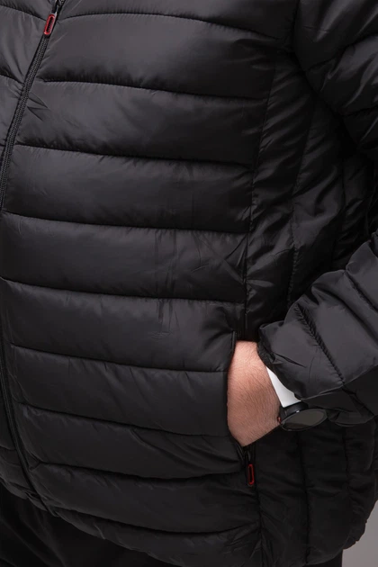 Мужская черная демисезонная куртка R.A. Black Demi 12XL - изображение 4
