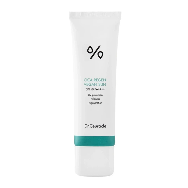 Сонцезахисний крем Dr. Ceuracle Cica Regen Vegan Sun SPF50+/PA++++ 50 мл - зображення 4