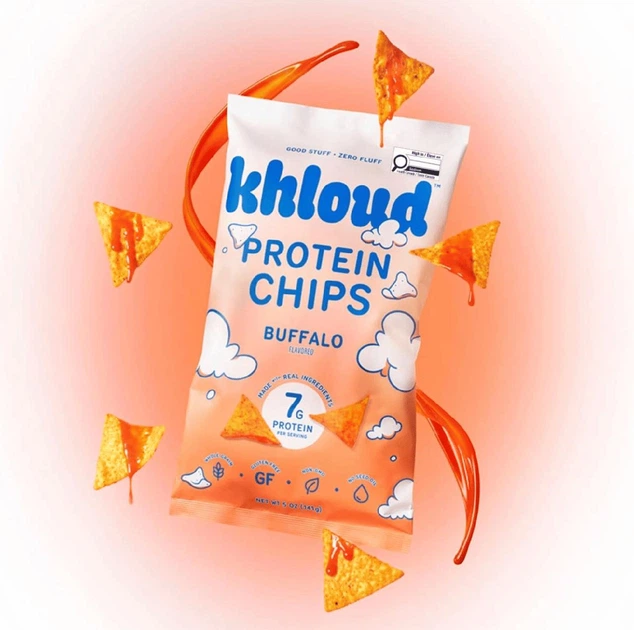 Протеиновые чипсы Khloud Buffalo Protein Tortilla Chips 141г - изображение 6