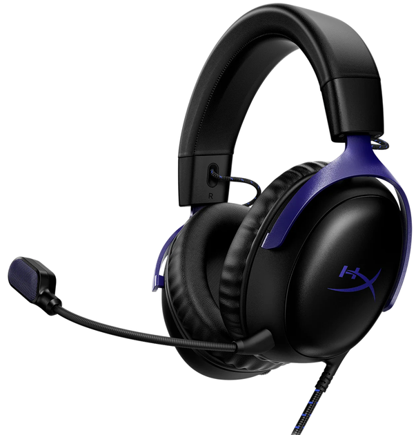 Słuchawki gamingowe HyperX Cloud III Czarno-niebieskie (D0SX6AA) - Zdjęcie 1 Słuchawki gamingowe HyperX Cloud III Czarno-niebieskie (D0SX6AA) - obraz 1